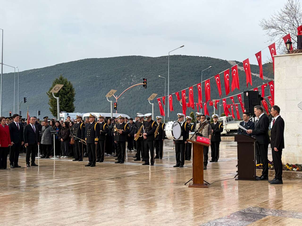 Muğla’da Çanakkale Zaferi’nin 111. Yılında Şehitler Dualarla Anıldı 5